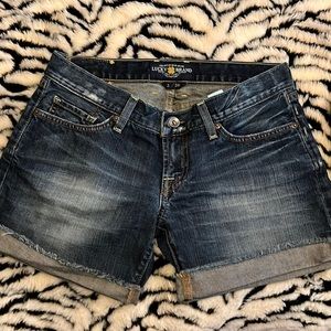 Lucky jean shorts
